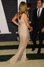 JENNIFER ANISTON at Vanity Fair Oscar Party in Hollywood