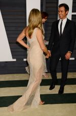 JENNIFER ANISTON at Vanity Fair Oscar Party in Hollywood