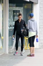 JENNIFER GARNER in Tights Leaves a Gym in Los Angeles 0402