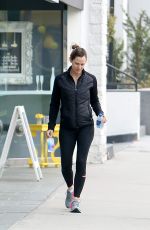 JENNIFER GARNER in Tights Leaves a Gym in Los Angeles 0402