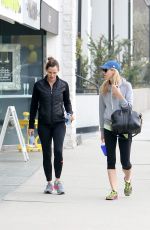 JENNIFER GARNER in Tights Leaves a Gym in Los Angeles 0402