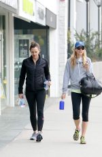 JENNIFER GARNER in Tights Leaves a Gym in Los Angeles 0402