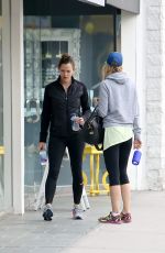 JENNIFER GARNER in Tights Leaves a Gym in Los Angeles 0402