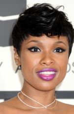 JENNIFER HUDSON at 2015 Grammy Awards in Los Angeles