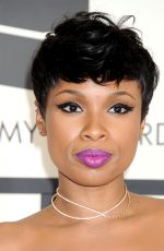 JENNIFER HUDSON at 2015 Grammy Awards in Los Angeles