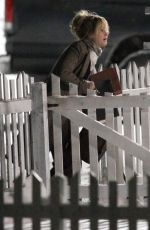 JENNIFER LAWRENCE on the Set of Joy in Boston 1902
