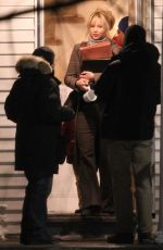 JENNIFER LAWRENCE on the Set of Joy in Boston 1902