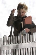JENNIFER LAWRENCE on the Set of Joy in Boston 1902