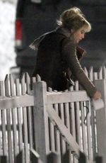 JENNIFER LAWRENCE on the Set of Joy in Boston 1902