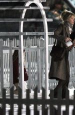 JENNIFER LAWRENCE on the Set of Joy in Boston 1902