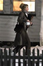 JENNIFER LAWRENCE on the Set of Joy in Boston 1902
