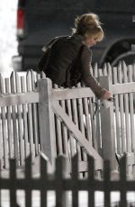 JENNIFER LAWRENCE on the Set of Joy in Boston 1902