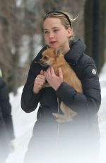JENNIFER LAWRENCE Out and About in Boston