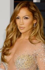 JENNIFER LOPEZ at Vanity Fair Oscar Party in Hollywood