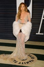 JENNIFER LOPEZ at Vanity Fair Oscar Party in Hollywood