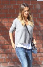 JESSICA ALBA at Coldwater Canyon Park in Beverly Hills 0802