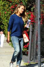 JESSICA ALBA in Jeans Out and About in Beverly Hills 0502