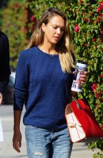 JESSICA ALBA in Jeans Out and About in Beverly Hills 0502