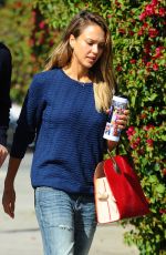 JESSICA ALBA in Jeans Out and About in Beverly Hills 0502