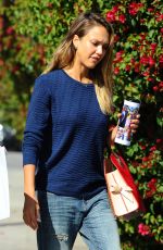 JESSICA ALBA in Jeans Out and About in Beverly Hills 0502