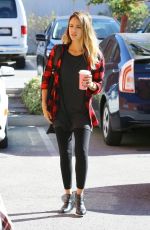 JESSICA ALBA Out and About in Santa Monica 1302
