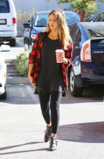 JESSICA ALBA Out and About in Santa Monica 1302