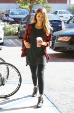 JESSICA ALBA Out and About in Santa Monica 1302