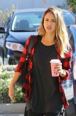 JESSICA ALBA Out and About in Santa Monica 1302