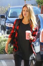 JESSICA ALBA Out and About in Santa Monica 1302