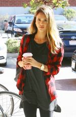 JESSICA ALBA Out and About in Santa Monica 1302