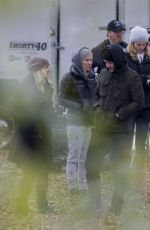 JESSICA BIEL on the Set of The Devil and The Deep Blue Sea in New Orleans