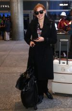 JESSICA CHASTAIN Arrives at LAX Airport in Los Angeles 1902