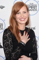 JESSICA CHASTAIN at 2015 Film Independent Spirit Awards in Santa Monica