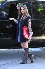 JILLIAN MICHAELS Out and About in Malibu