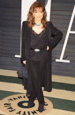 JOAN and JACKIE COLLINS at Vanity Fair Oscar Party in Hollywood