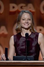 JODIE FOSTER at 2015 Directors Guild of America Awards in Century City