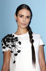 JORDANA BREWSTER at Crolina Herrera Fashion Show in New York