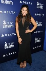 JORDIN SPARKS at Delta Air Lines Grammy Kick-off Party in West Hollywood