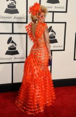 JOY VILLA at 2015 Grammy Awards in Los Angeles