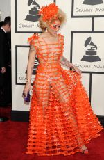 JOY VILLA at 2015 Grammy Awards in Los Angeles