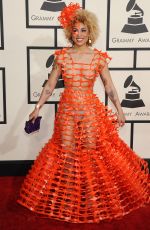JOY VILLA at 2015 Grammy Awards in Los Angeles