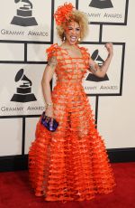 JOY VILLA at 2015 Grammy Awards in Los Angeles
