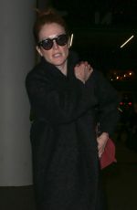 JULIANNE MOORE Arrives at LAX Airport in Los Angeles 0302