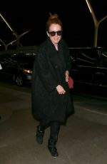 JULIANNE MOORE Arrives at LAX Airport in Los Angeles 0302