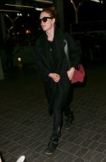 JULIANNE MOORE Arrives at LAX Airport in Los Angeles 0302