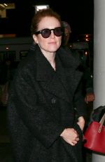 JULIANNE MOORE Arrives at LAX Airport in Los Angeles 0302