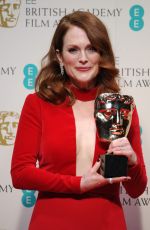 JULIANNE MOORE at 2015 EE British Academy Film Awards in London