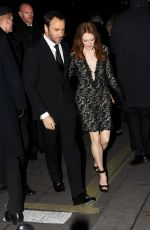 JULIANNE MOORE at Charles Finch and Chanel Pre-bafta Party in London