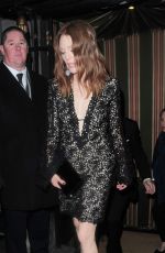 JULIANNE MOORE at Charles Finch and Chanel Pre-bafta Party in London