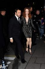 JULIANNE MOORE at Charles Finch and Chanel Pre-bafta Party in London